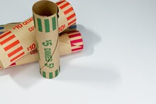 Coin Tubes For Nickels, Dimes And Pennies