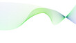 green blue cyan tech wavy lines gradient vector illustration