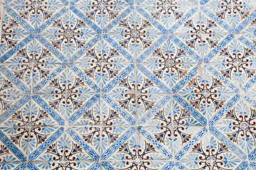  Colorful and traditional tiles of Lisbon