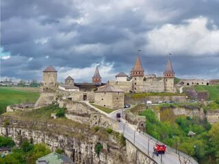 Fototapete - Kamianets-Podilskyi Castle, Ukraine