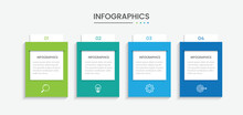 Presentation Business Infographic Template With 4 Options