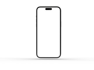 Aufkleber - smartphone  With Blank Screen in 3d