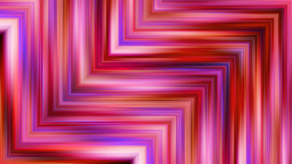 Poster - Colorful background of striped geometric corners. Motion. Geometric pattern with striped colorful lines. Triangular corners made of colorful stripes in stylish print