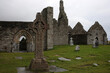 The monastery of Clonmacnoise - County Offaly - Ireland