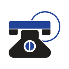 Wall Mural - telephone, landlines icon