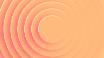 Poster - Rotating shadow of circles. Motion. Effect of rotating 3d circles. Background of centralized circles with rotating shadow