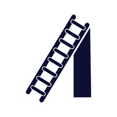 Sticker - emergency fire stairs icon