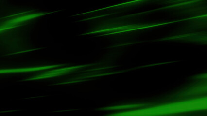 Poster - Rays of light shining all over the screen. Motion. Spreading and flying colorful lines on a black background.