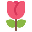 tulips icon for illustration