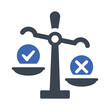 Review decision icon