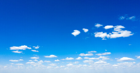 Wall Mural - clouds in the blue sky