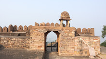 The Entrance Of Kalinjar Fort, Medieval Period Fort, Uttar Pradesh, India.