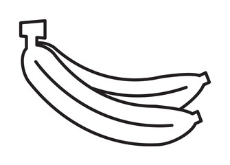 Poster - Banana icon illustration design art