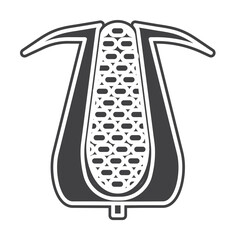 Poster - Corn Vegetable icon illustration design art