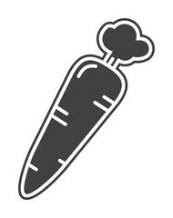 Poster - Carrot icon illustration design art