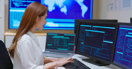 engineer with code data system