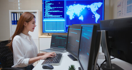 engineer with code data system