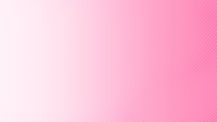 Poster - Dot pink pattern gradient texture background. Abstract pop art halftone and retro style.