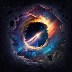 Wall Mural - layers of space