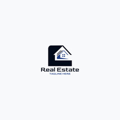 Poster - Real Estate Logo design and Icon Vector Template