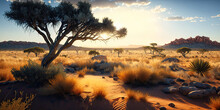 The Kalahari Desert - Generative AI