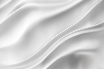 White fabric texture with wrinkles, occupying full image
