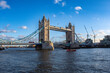 Tower Bridge over The Thames  London