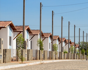 minha casa minha vida - conjunto habitacional do programa minha casa minha vida com infraestrutura urbanização