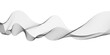 © Ahmad Araf - Abstract grey, white smooth element swoosh speed wave modern stream background. Abstract wave line for banner, template, wallpaper background with wave design. Vector illustration
