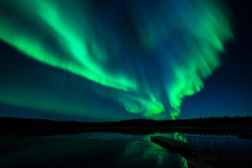 northern lights at yellowknife