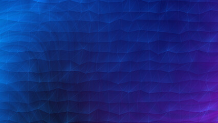 Wall Mural - Particle background animation, Futuristic mysterious flowing digital particles wave de-focus virtual reality abstract cyber space environment background. 