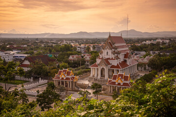 Canvas Print - THAILAND PRACHUAP KHIRI KHAN WAT WORAWIHAN