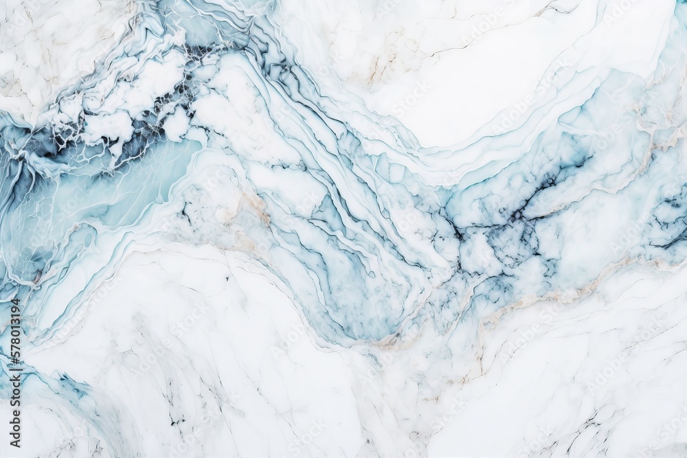 Blue and white abstract marble wallpaper. Stock Photo | Adobe Stock