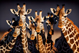 Fototapeta  - Giraffen 