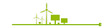 Energie Band Banner Windenergie PV Anlage Solar Hintergrund Strom