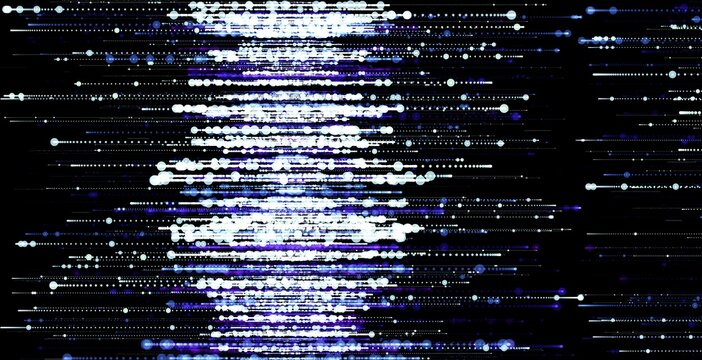 Abstract Geometric, static, digital