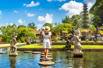 Sticker - Taman Tirtagangga temple, Bali