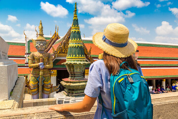 Canvas Print - Demon Guardian in Bangkok