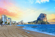 Crag Of Ifach In Calpe, Alicante, Spain