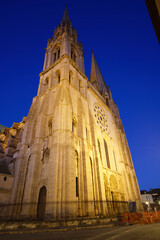 Wall Mural - The Our Lady of Chartres cathedral is one of the most visited tourist destination in France.