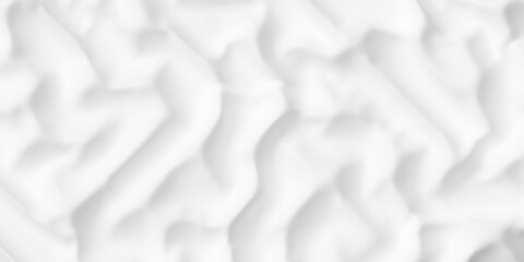 Offset white irregular organic rounded grid shape geometrical background wallpaper banner pattern