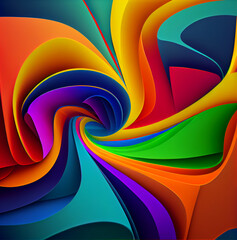 Wall Mural - Colorful Abstract background , for advertising card or invitation etc