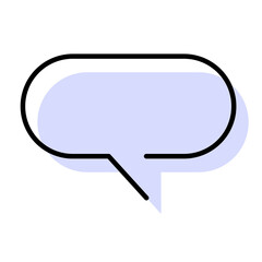 Poster - chat bubble icon