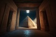 Egyptian mythology - pyramids - Generative AI