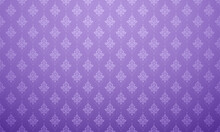 Luxury Thai Pattern Soft Purple Background Vector Illustration. Lai Thai Element Pattern. Lavender Color