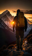© AIExplosion - Hiker in the mountains, Generative AI
