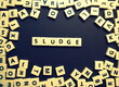 Sludge Letters and words tiles