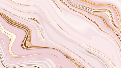 Poster - Marble wall high resolution, Illustration marble ink pink brown white surface graphic pattern abstract texture background. use for floor plan ceramic counter tile natural for interior and fabric.