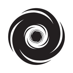 Wall Mural - vortex icon logo vector design template