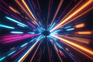 Warp Speed: Journey Through the Multiverse. Generative Ai